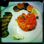 Tartar de salmão